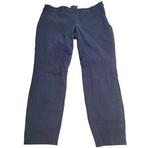 2757 J. Crew Minnie Navy Blue Crop Ankle Size 10‎